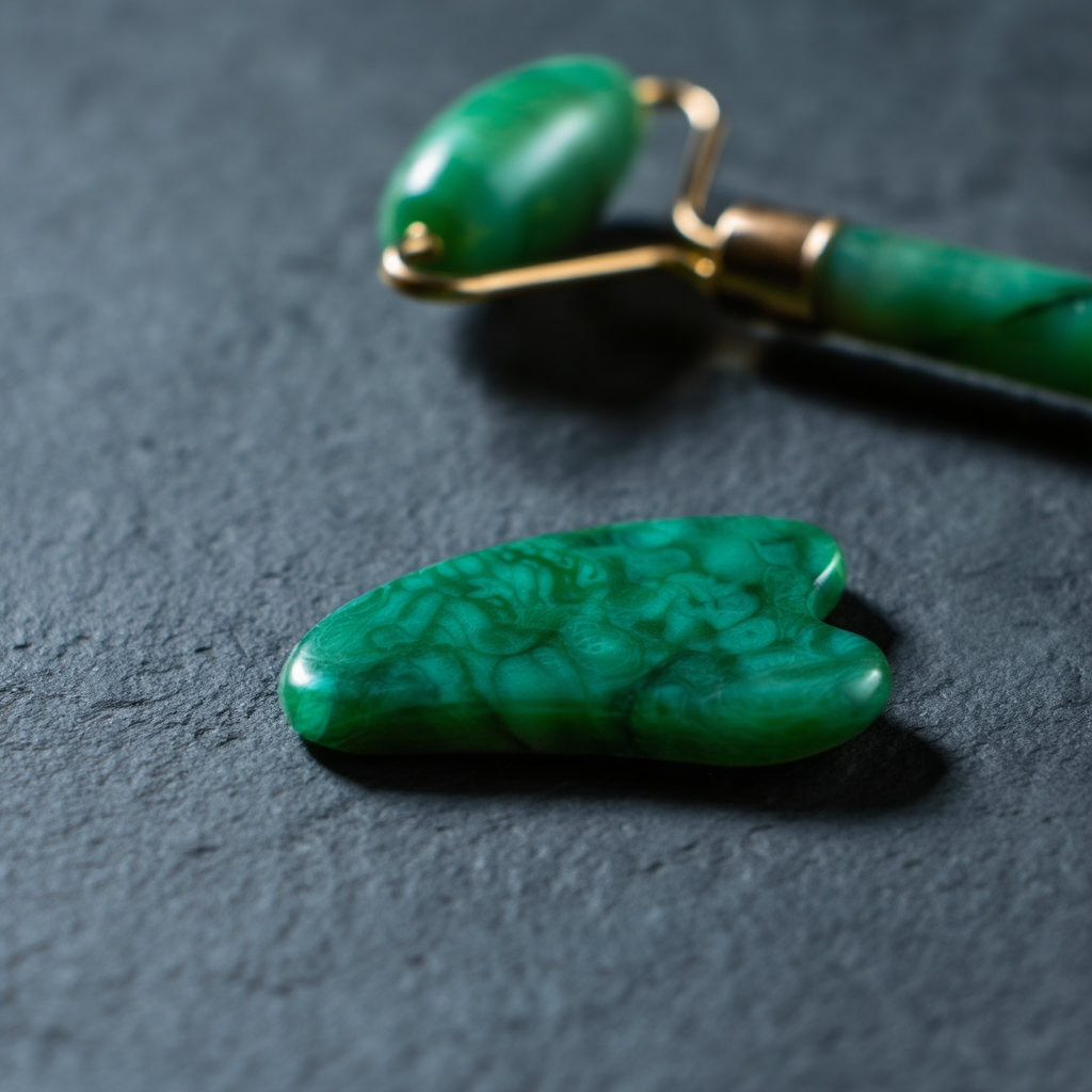 Green Serenity Jade Roller