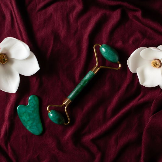 Green Serenity Jade Roller