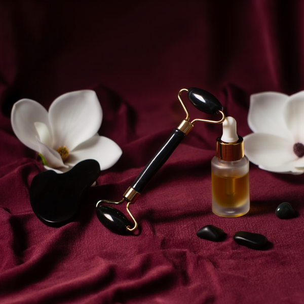 Black Serenity Jade Roller