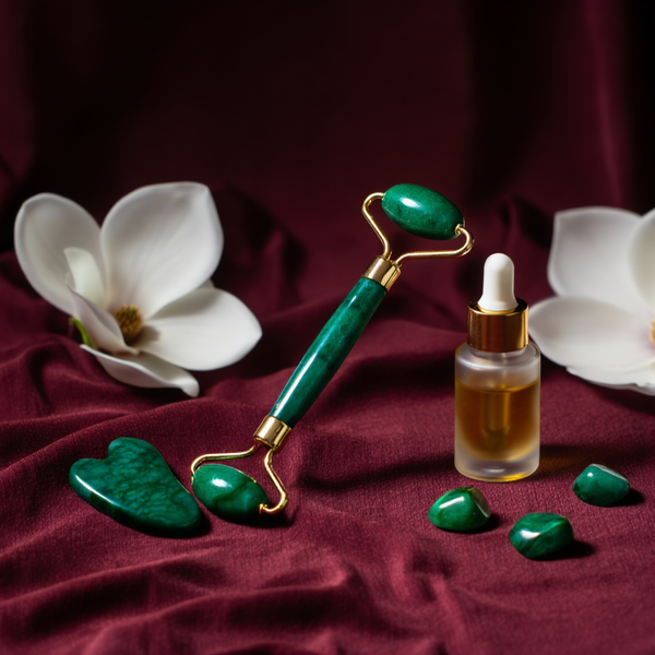 Green Serenity Jade Roller