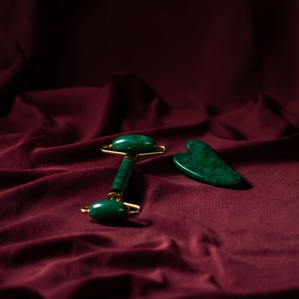 Green Serenity Jade Roller